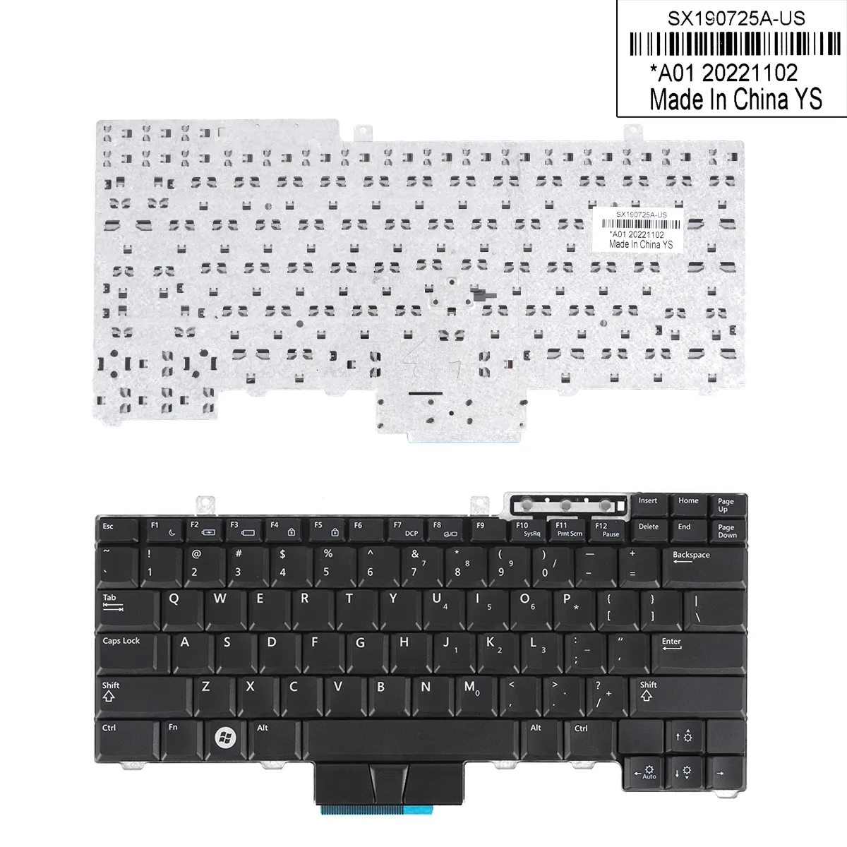Picture of DELL Latitude E6400 E6410 E6500 E6510,Precision M2400 M4400 M4500 BLACK(Without Point stick)